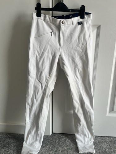 White jodphurs brand - t,